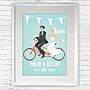 Personalised Wedding Gift Bride And Groom Print, thumbnail 5 of 6