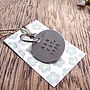 Personalised Special Date Anniversary Keyring, thumbnail 5 of 5