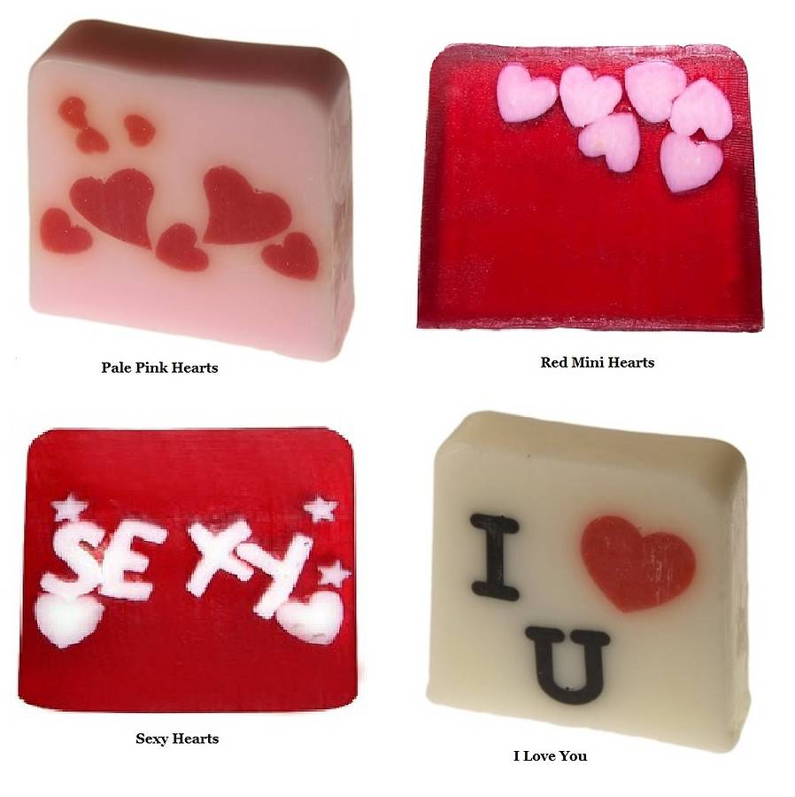 Valentines Day Love Soap By British and Bespoke