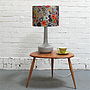 Bell Bottom Table Lamp With Nasturtium Shade, thumbnail 3 of 4