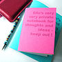 Personalised Notebook, thumbnail 1 of 12