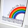 'There's No Place Like Home' New House Print Unframed, thumbnail 2 of 6