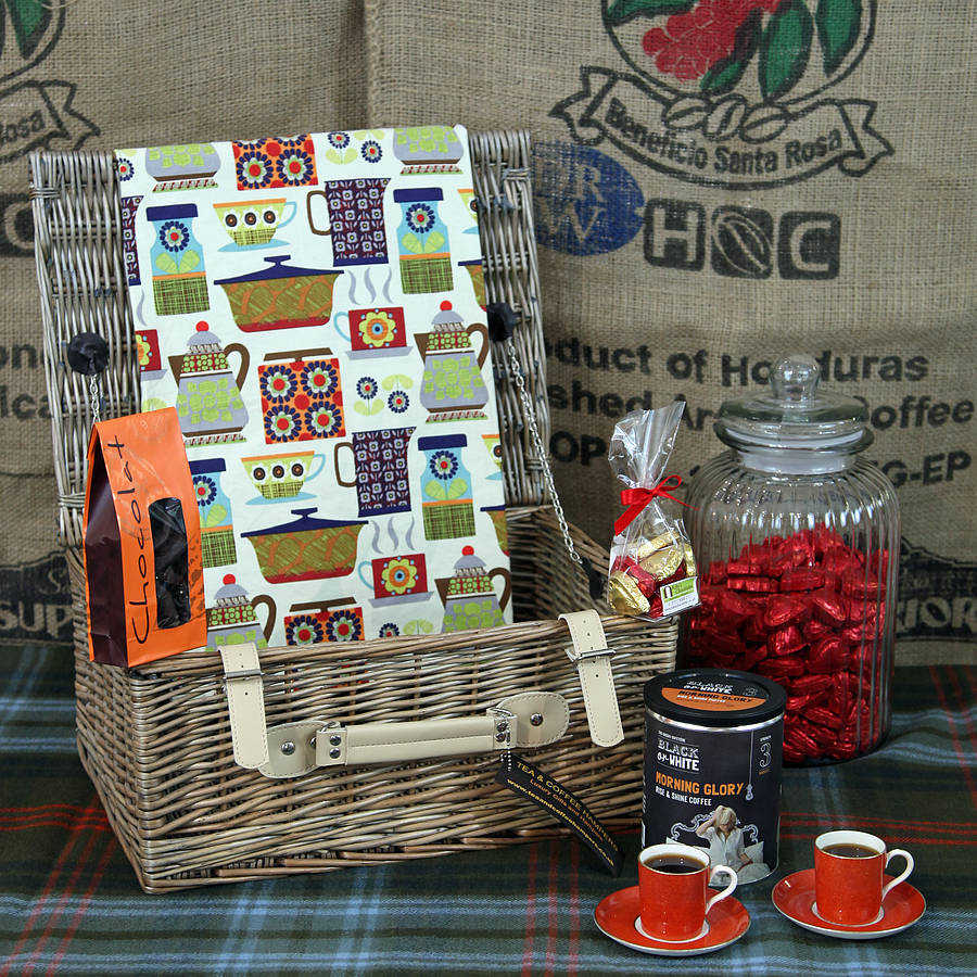 Chocolate And Coffee Hamper By Jones and Jones of BerwickuponTweed