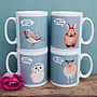 Personalised Watercolour Animal Mugs, thumbnail 1 of 7