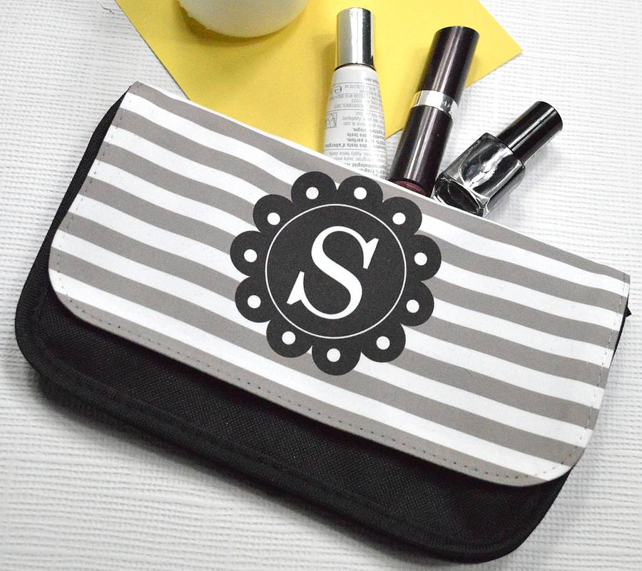 Personalised Initial Make Up Bag Or Purse By Tillie Mint Loves ...