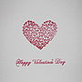 Handmade Hearts Valentine's Day Card, thumbnail 3 of 4