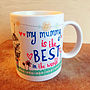 Personalised 'Best In The World' Mug, thumbnail 2 of 6