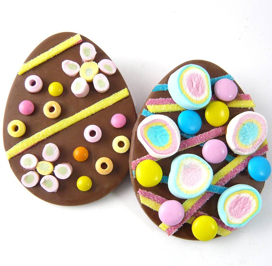 Chocolate Easter Egg Decorating Kit By