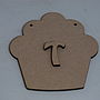 Personalised Cupcake And Name Wooden Bunting, thumbnail 4 of 4