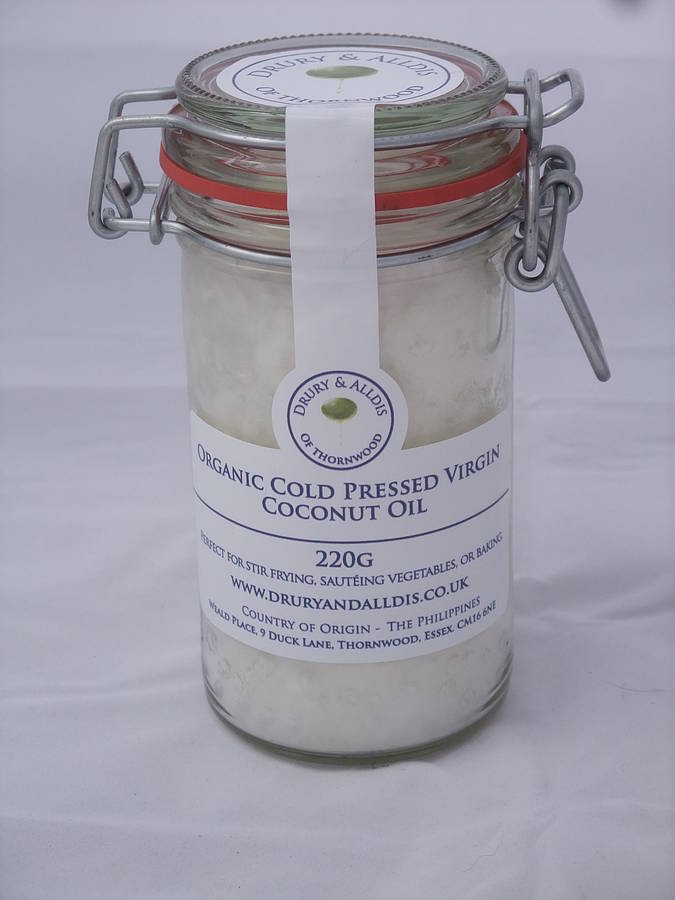 Organic Virgin Coconut Oil 220 Gram