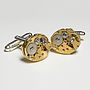 Vintage Watch Movement Cufflinks Oval, thumbnail 7 of 12