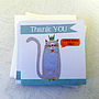 Personalised Pack Of Six Thank You Cards, thumbnail 4 of 12