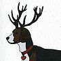 Illustrated Beagle Blank Card, thumbnail 4 of 4