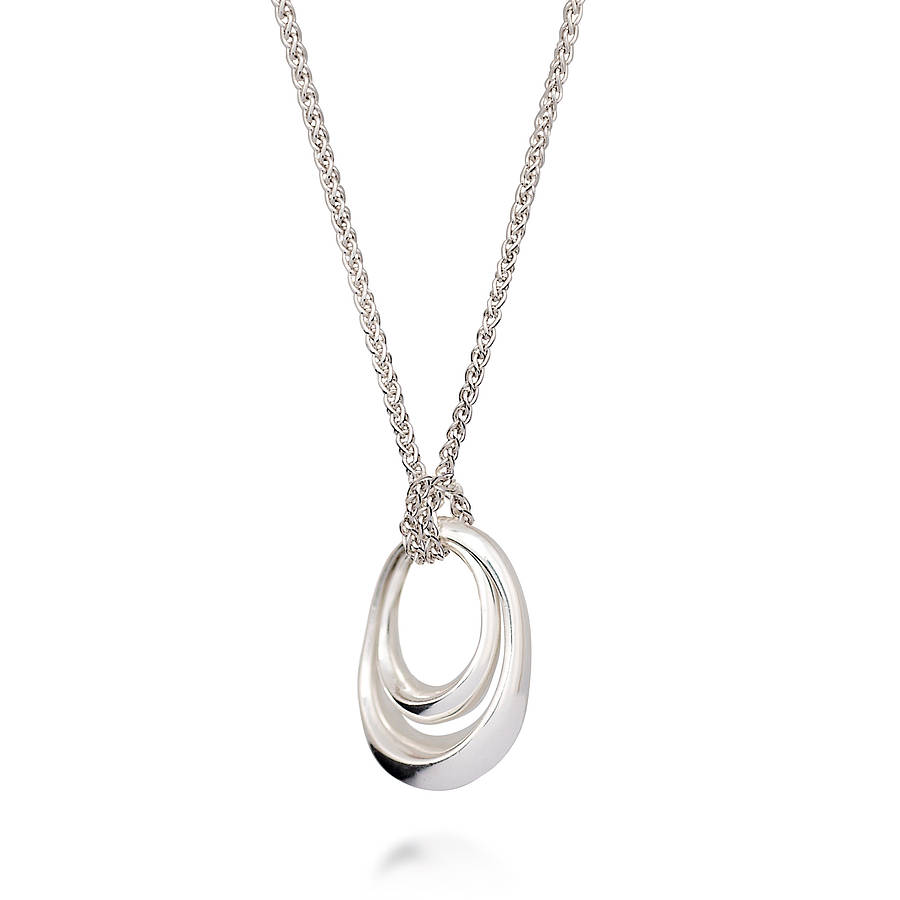 solid silver mother and baby necklace by scarlett jewellery ...
