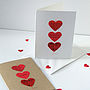Red Poetry And Music Heart Card, thumbnail 2 of 7