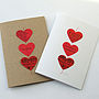 Red Poetry And Music Heart Card, thumbnail 5 of 7