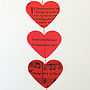 Red Poetry And Music Heart Card, thumbnail 6 of 7