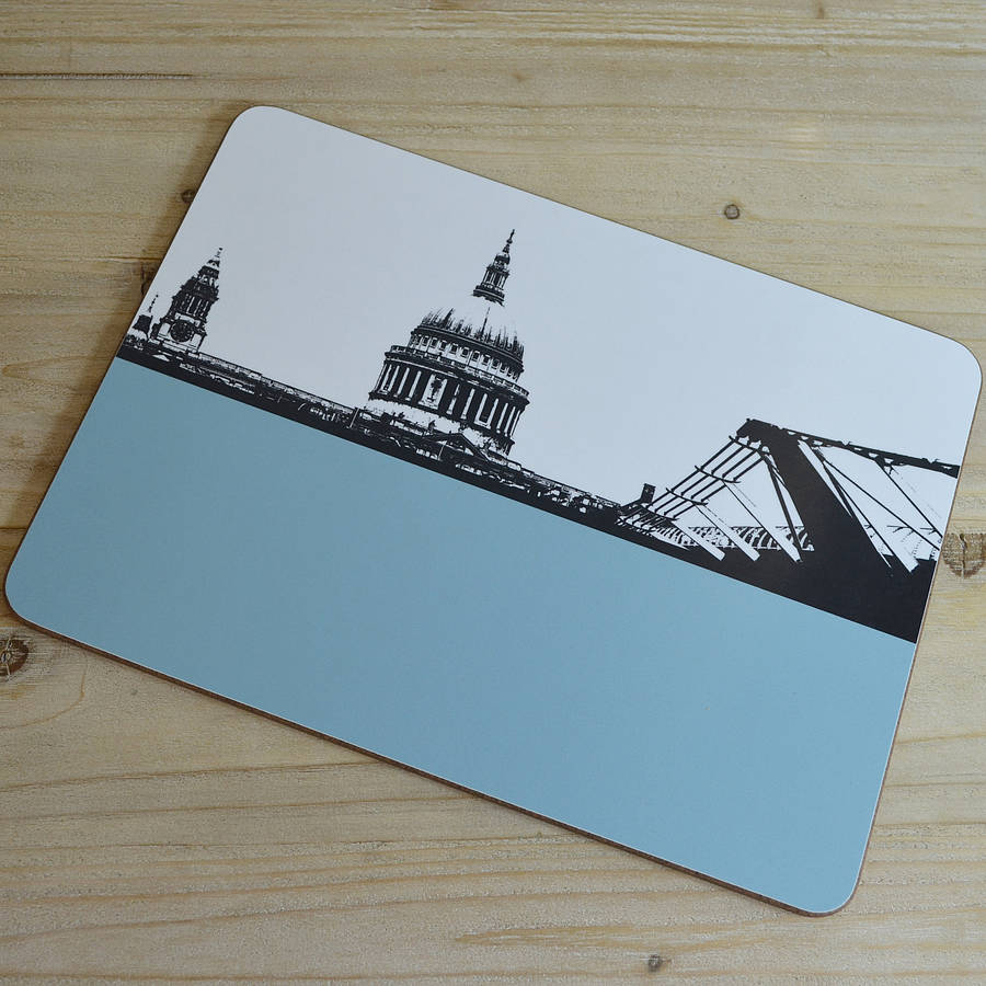 New London Table Mats Set By The Art Rooms