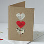 Personalised Love Heart Card, thumbnail 2 of 8