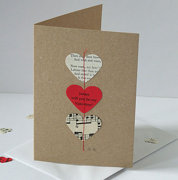 Personalised Love Heart Card, 2 of 8