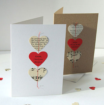 Personalised Love Heart Card, 6 of 8