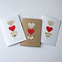Personalised Love Heart Card, thumbnail 7 of 8
