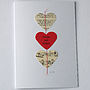 Personalised Love Heart Card, thumbnail 8 of 8
