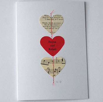 Personalised Love Heart Card, 8 of 8