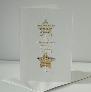Handmade Personalised Star Card, 2 of 6