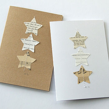 Handmade Personalised Star Card, 4 of 6