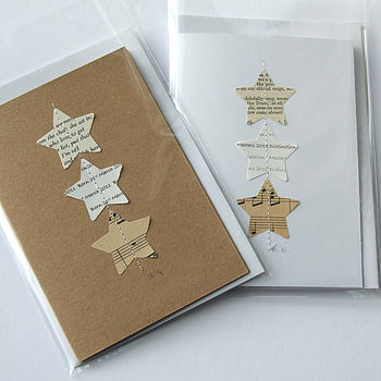 Handmade Personalised Star Card, 5 of 6