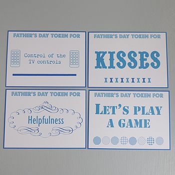 Father's Day Tokens, 2 of 4