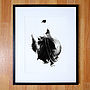 Black And White Abstract Print, thumbnail 1 of 2