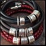 Vintage Leather And Silver Story Bracelet, thumbnail 5 of 9