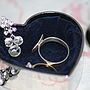 Silver Plated Heart Jewellery Box, thumbnail 2 of 8