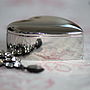 Silver Plated Heart Jewellery Box, thumbnail 6 of 8