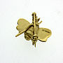 Gold Vermeil Bumble Bee Brooch, thumbnail 6 of 7