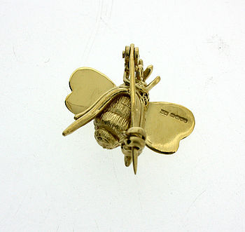 Gold Vermeil Bumble Bee Brooch, 6 of 7