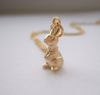 Easter Bunny Necklace, 3 of 4