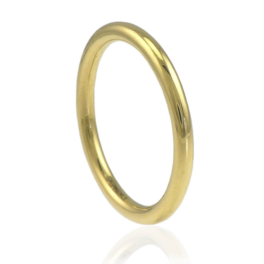 2mm halo wedding  ring  18ct gold  or platinum  by lilia nash 