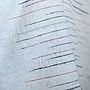 Chalkney Woven Cushion Cover   Grey, thumbnail 3 of 4
