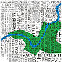 Glasgow West End Word Map, thumbnail 3 of 3