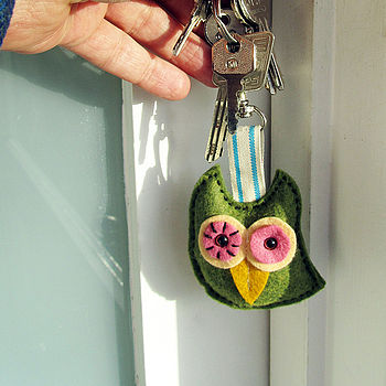 Handmade Owl Key Ring, 3 of 10