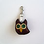 Handmade Owl Key Ring, thumbnail 9 of 10