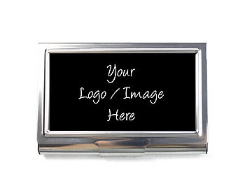 Personalised Corporate Logo Business Card Case Holder, 3 of 4