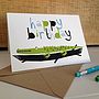 Crocodile 'Happy Birthday' Card, thumbnail 2 of 6
