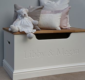 Personalised Toy Box Or Storage Chest, 4 of 12