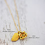 Delicate Gold Plated And Silver Mixed Charm Necklace, thumbnail 4 of 12