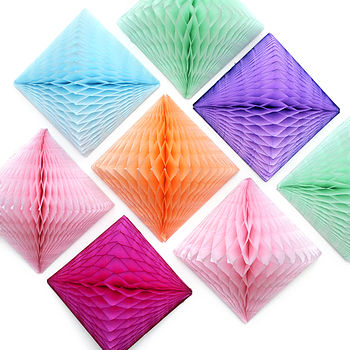 Tissue Paper Diamond Party Decoration, 3 of 5
