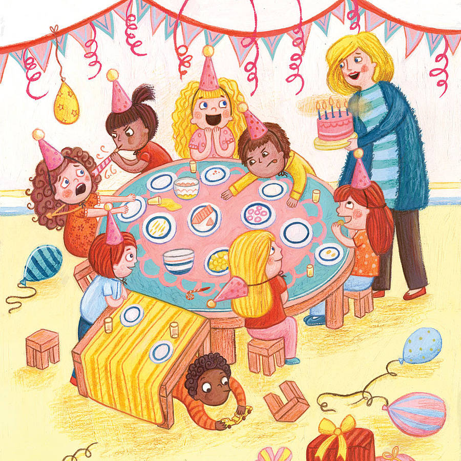 Crazy Birthday Party Card By Emma Randall | notonthehighstreet.com